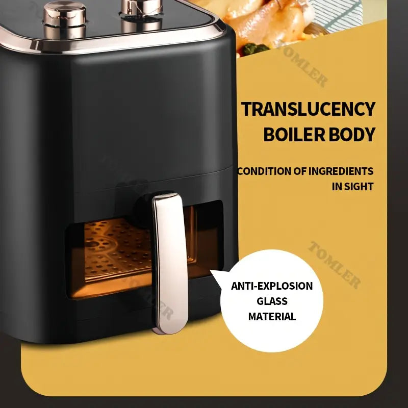 TOMLER Visible-Style Large Capacity Air Fryer