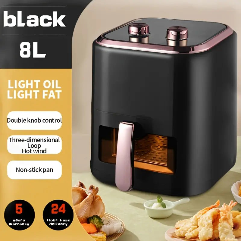 TOMLER Visible-Style Large Capacity Air Fryer