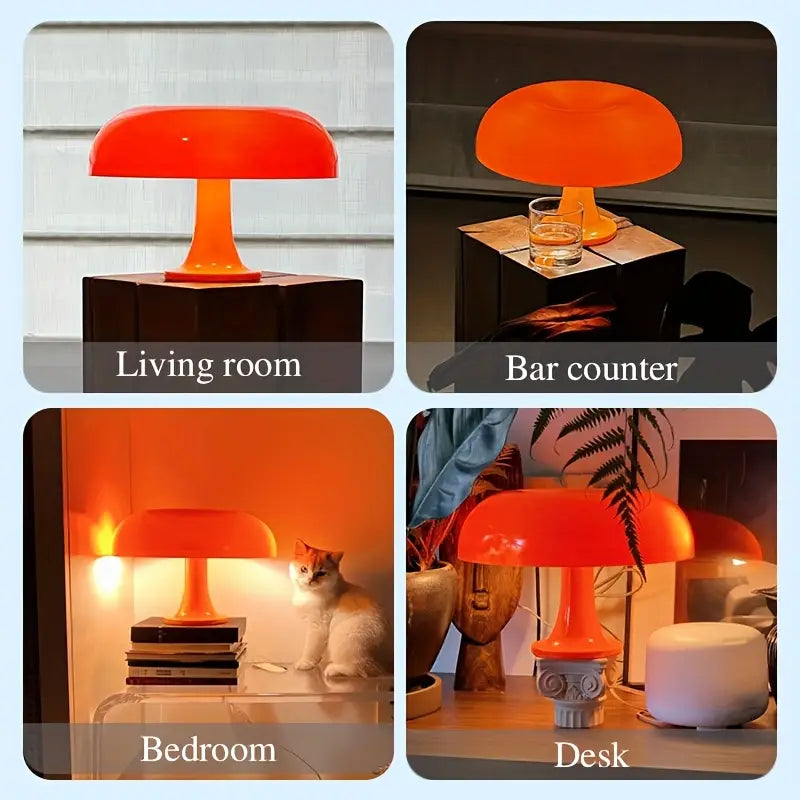 Modern LED Mushroom Table Lamp